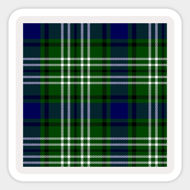 Clan Blackadder Tartan Sticker by All Scots!